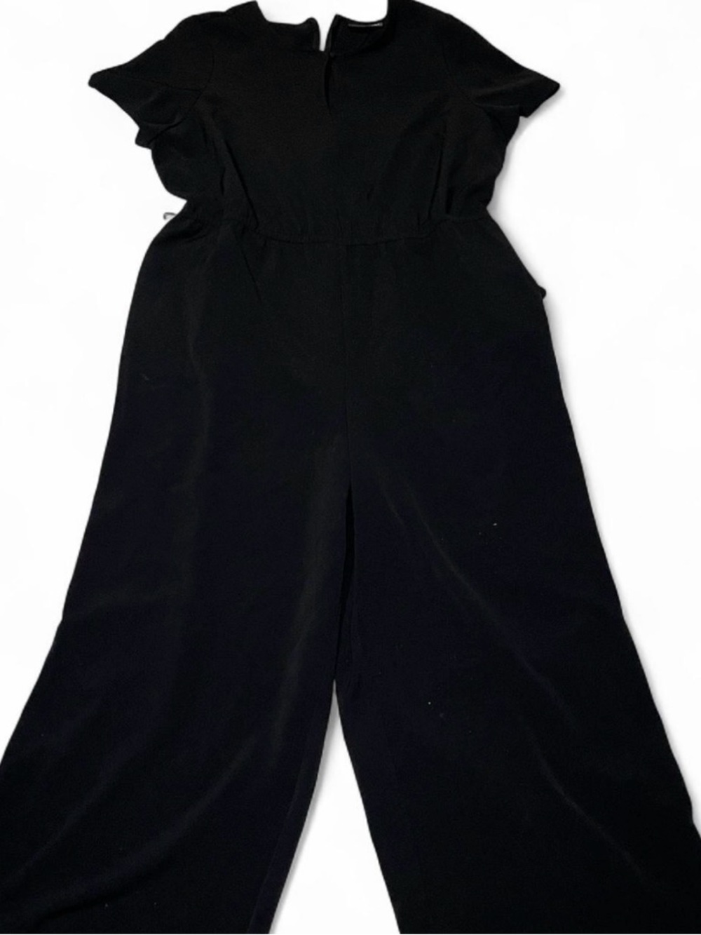 Lane Bryant Black Jumpsuit with Crew Neck